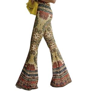 Gypsy Flare Patterned Pants